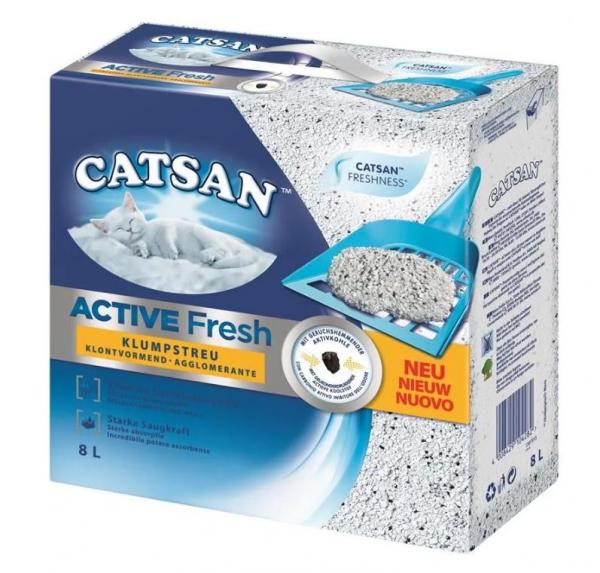 Catsan Active Fresh Klumpstreu 8 Liter
